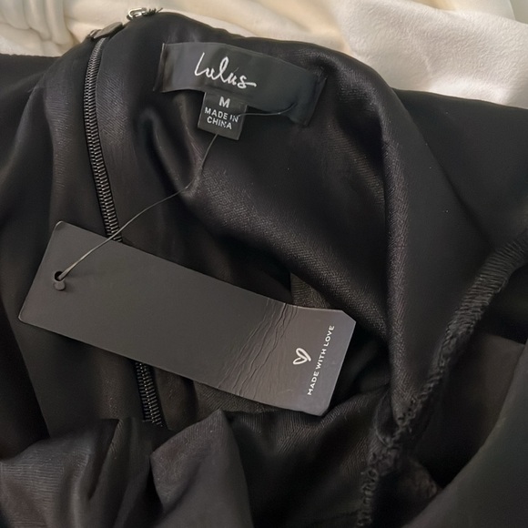 NWT Save a Little Bliss For Me Black Long Sleeve Bodycon Maxi Dress - Picture 7 of 7